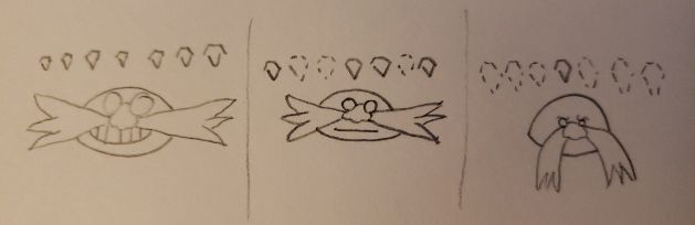 Dr. Robotnik's face when he has less and less emeralds.